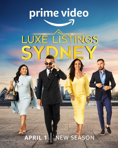 Luxe Listings Sydney cast D'Leanne Lewis, Simon Cohen, Gavin Rubinstein and Monika Tu.