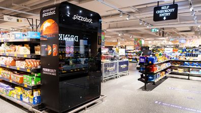 Aldi's Pizzabot is in-store in North Sydney