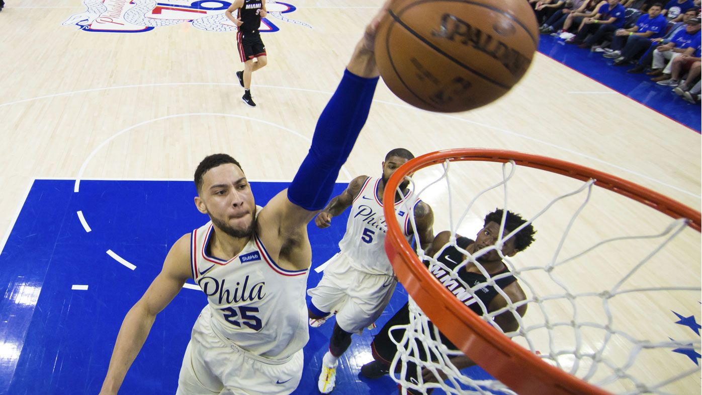 76ers' Embiid: 'Pretty good chance' I'll play in Game 2 or 3