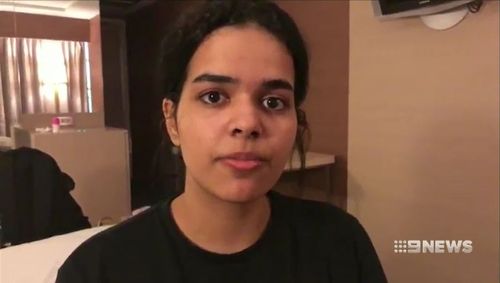 The father of a Saudi teen refugee bound for Australia has trashed claims he physically abused her or tried to force her into an arranged marriage.