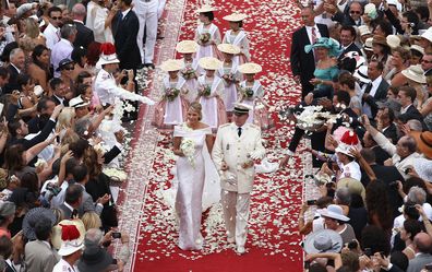 Prince Albert and Princess Charlene of Monaco 