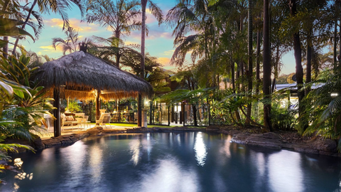 Bali-style property for sale that's actually located in Queensland.