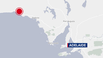 Serious crash between two trucks near Yalata on the Eyre Peninsula in South Australia.