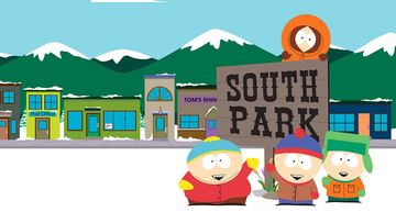A scene from South Park