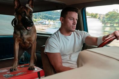 Channing Tatum in his new movie and directorial debut, Dog