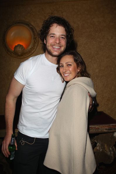 Hamish Blake and Zoe Foster, Singer Frank Stallone, brother of Sylvester, performs on stage in concert / attends the after show party following his concert / at The Forum Theatre on August 18, 2010 in Melbourne, Australia. Stallone had a one-off hit in the 1980's with his track "Far From Over" and has been brought to Australia by radio duo Hamish and Andy in an effort to resurrect his musical career.