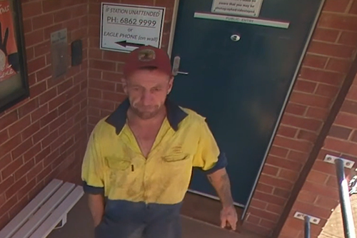 Ingram was spotted at a police station on Janurary 22. 