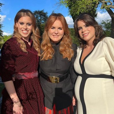 Princess Beatrice, Sarah Ferguson, Princess Eugenie