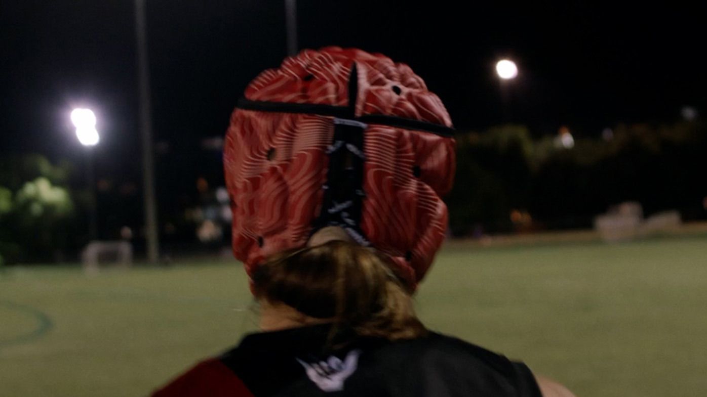 EXCLUSIVE: She put headgear on and couldn't hear her teammates, so a company got to work