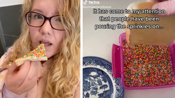 tiktok fairy bread hack goes viral  Getting Better with Sarah