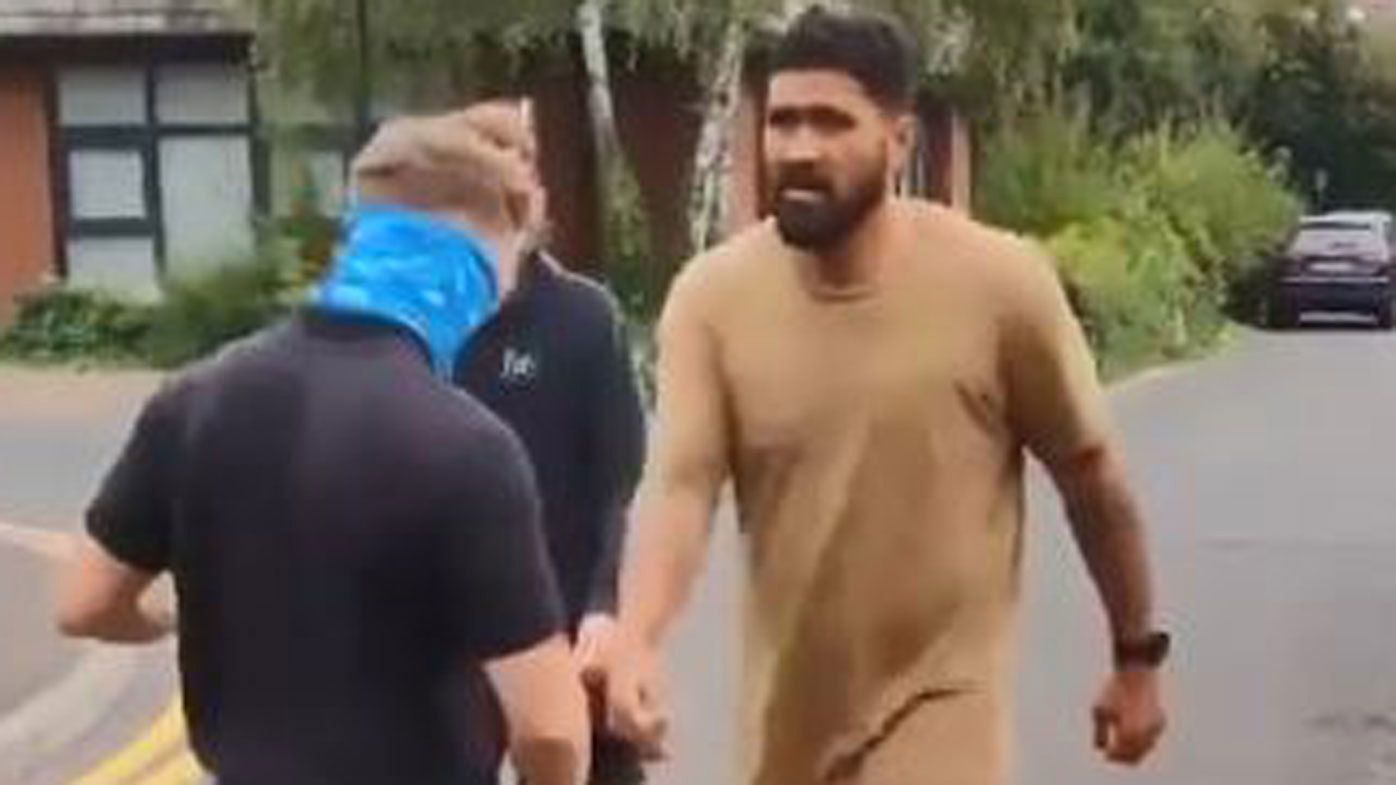 Ex-NRL prop Mose Masoe walks unassisted in recovery from on-field spinal injury