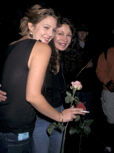 Drew Barrymore and Jaid Barrymore 