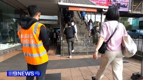 Passengers at one of Sydney's busiest train and metro stations have been left to climb dozens of stairs after its two lifts broke down again.