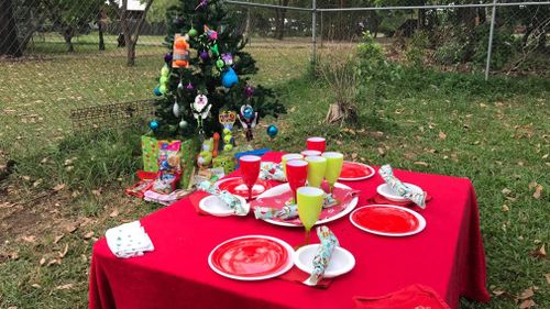 9NEWS was invited to attend the shelter’s “Christmas Lunch” event, complete with yummy pet treats, a tree and even presents. (9NEWS/Melissa Mackay)