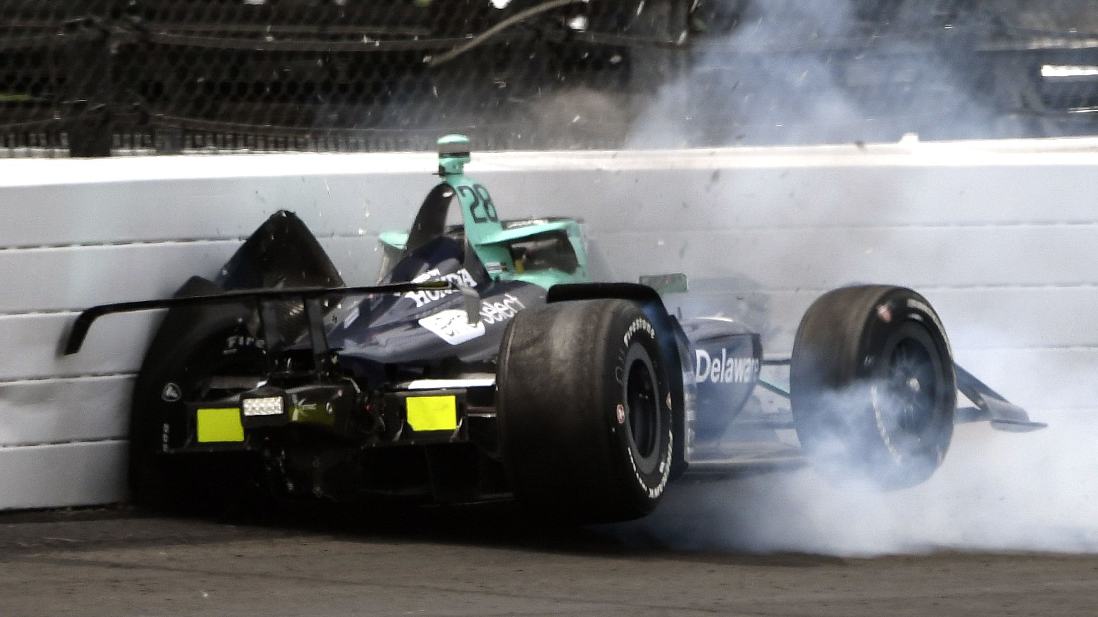 Noticias de IndyCar | Marcus Ericsson se estrella en práctica del Indianapolis 500, Linus Lundqvist se retira tras accidente