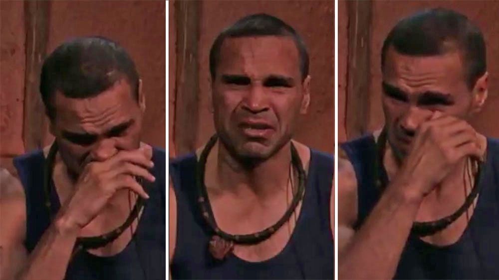 Boxer Anthony Mundine breaks down on 'I'm a Celebrity ... Get Me Out of Here' over fan's tragic story