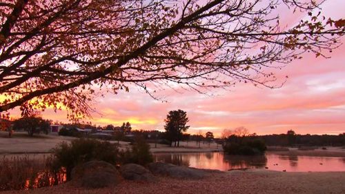 Sunrise in Stanthorpe. (9NEWS)