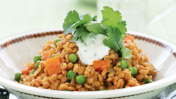 Barley pilaf