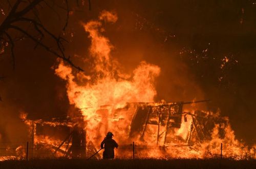 Gospers Park fire