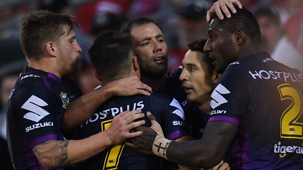 Melbourne Storm smash St George Illawarra Dragons to kick clear in NRL