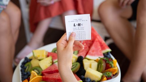 A Sydney mum who won a $1 million lotto prize today initially doubted her luck and thought there was a system error.