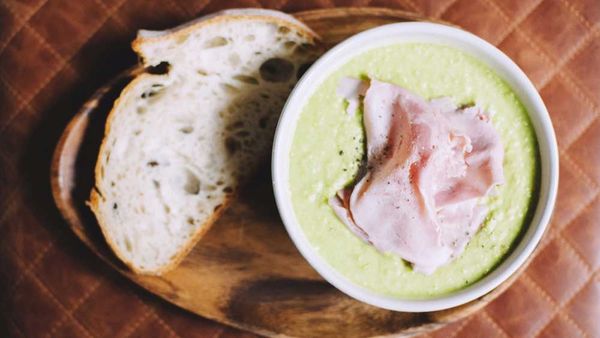 Jared Ingersoll pea and ham soup recipe