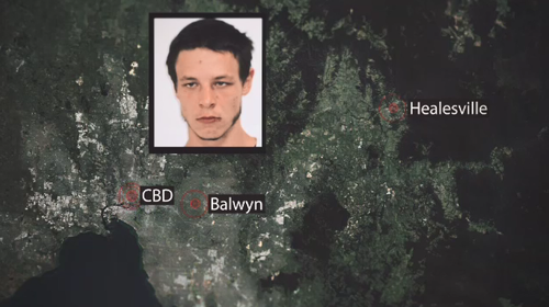 Police believe Ablett could be anywhere from Healesville to Balwyn. He's also known for coming into the CBD.