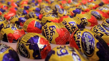 A man dubbed &quot;the Easter bunny&quot; by police has been sentenced to 18 months in jail for stealing 200,000 chocolate eggs.