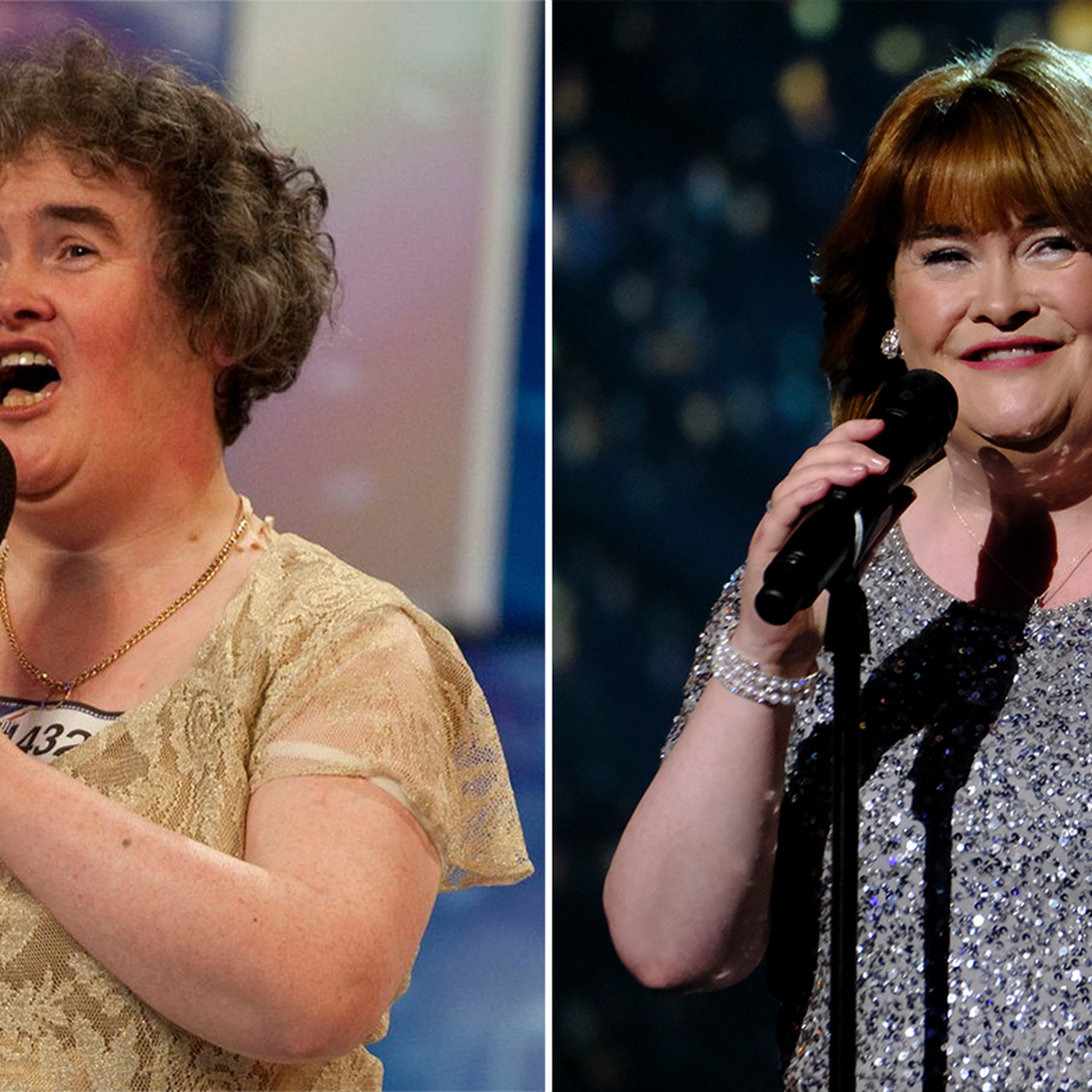 Susan Boyle had a stroke, returns to TV singing I Dreamed a Dream