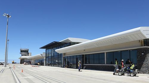 Locals are still waiting for the terminal to open, which would cut a four-day boat trip to South Africa down to just hours. Source: whatthesaintsdidnext.com