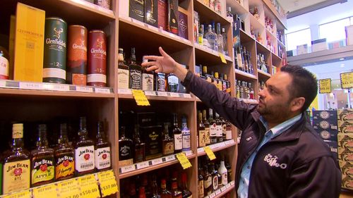 Bottle shop owner Harry Singh has been robbed four times in one month.