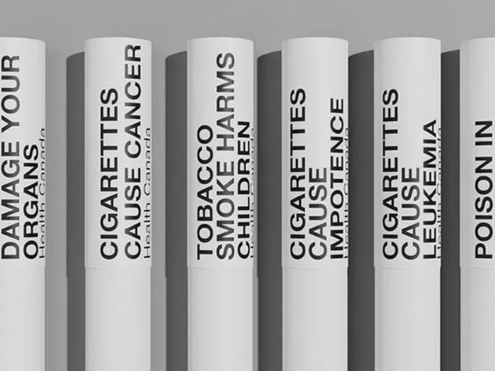 cigarettes cause leukemia Canada anti smoking: Warnings on individual cigarettes