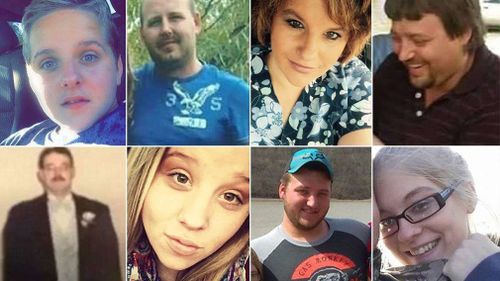 Eight people from the Rhoden family were found shot to death during a suspected custody battle between the families.