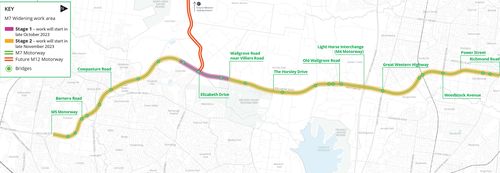 Commuters in Western Sydney will face a slower commute for many months due to a motorway speed cut.