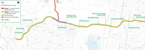 Les navetteurs de l'ouest de Sydney seront confrontés à des déplacements plus lents pendant plusieurs mois en raison d'une réduction de la vitesse sur les autoroutes.