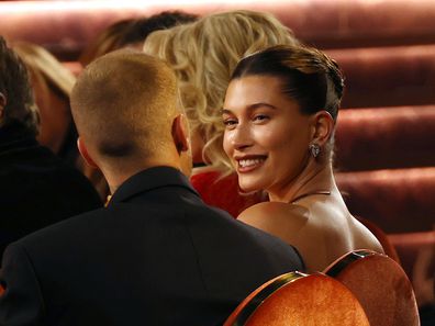  Justin Bieber and Hailey Bieber attend the 68th GRAMMY Awards
