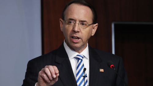 190430 News World USA Rod Rosenstein resigns 1