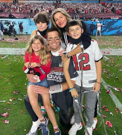 Tom Brady and Gisele Bündchen share two children, Benjamin and Vivian, and take care of their eldest son John.