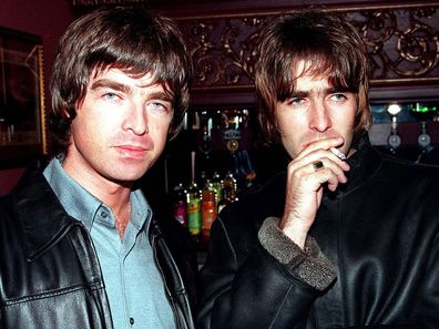 Noel Gallagher and Liam Gallagher