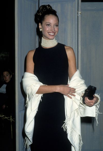 Supermodel extraordinaire Christy Turlington, 1992.