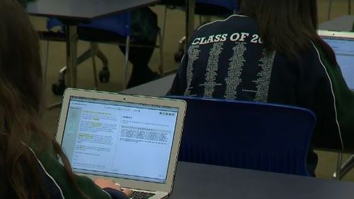 South Australian year 12 students will do their final exams electronically this year.
