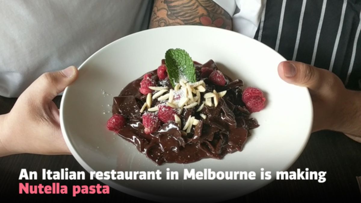 This Melbourne restaurant's Nutella pasta is peak extra - 9Kitchen