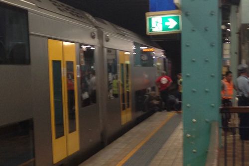 Man critical after falling in front of train at Wynyard Station