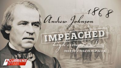 President Andrew Johnson.