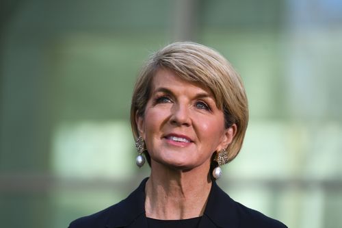 Ms Bishop didn't rule out a return to the ministry or a future leadership role. (AAP)