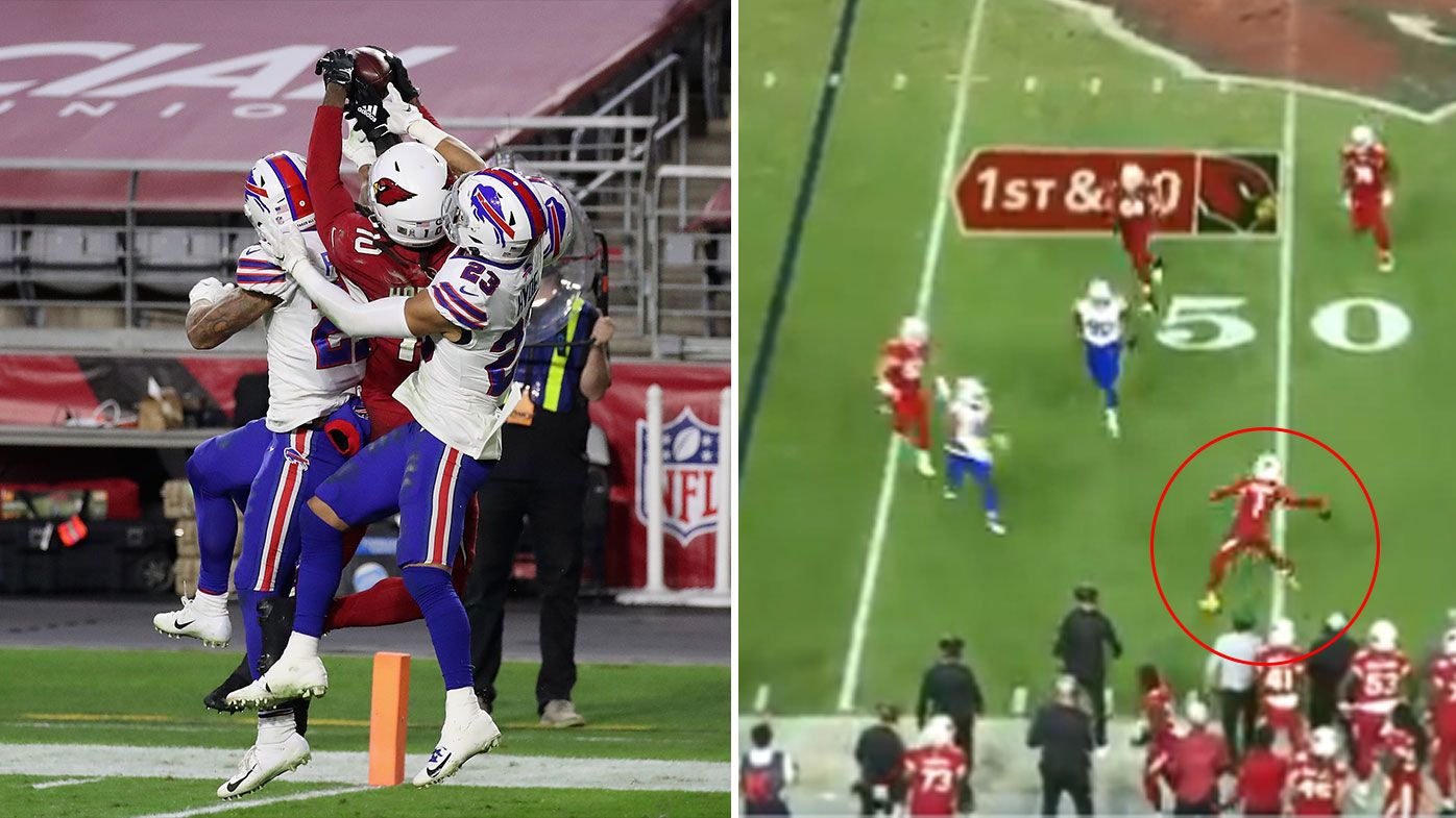 NFL fans go into meltdown after DeAndre Hopkins and Kyler Murray link up for ridiculous Hail Mary