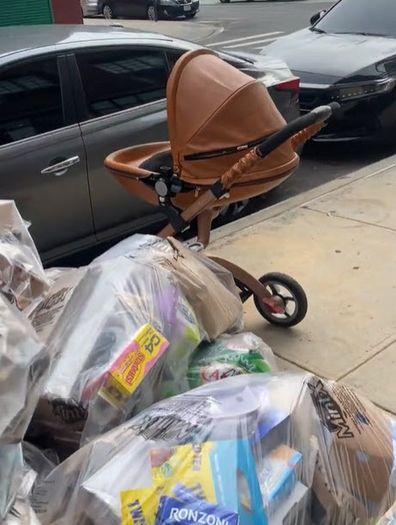 vintage stroller flip from trash to treasure