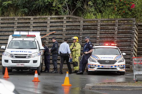 The device has been dismantled and police are investigating the substance found inside the glass jar. (AAP)