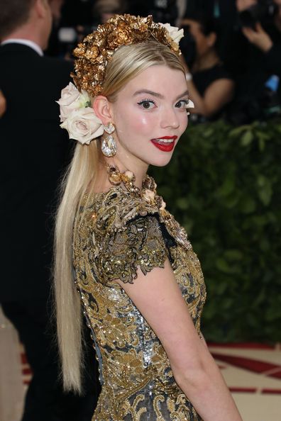 Anya Taylor-Joy at Metropolitan Museum of Art on May 7, 2018 in New York City.