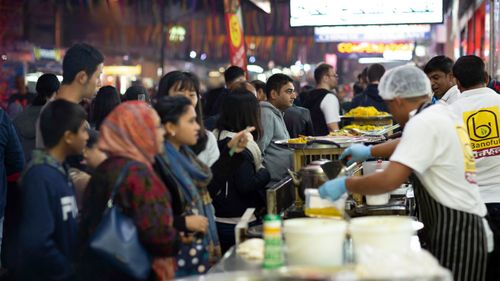 The Ramdan food festival in Lakemba in 2019.